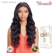 Vanessa Remy Natural Human Hair 360 Hand Tied Swissilk Lace Wig - TH360 OCEAN